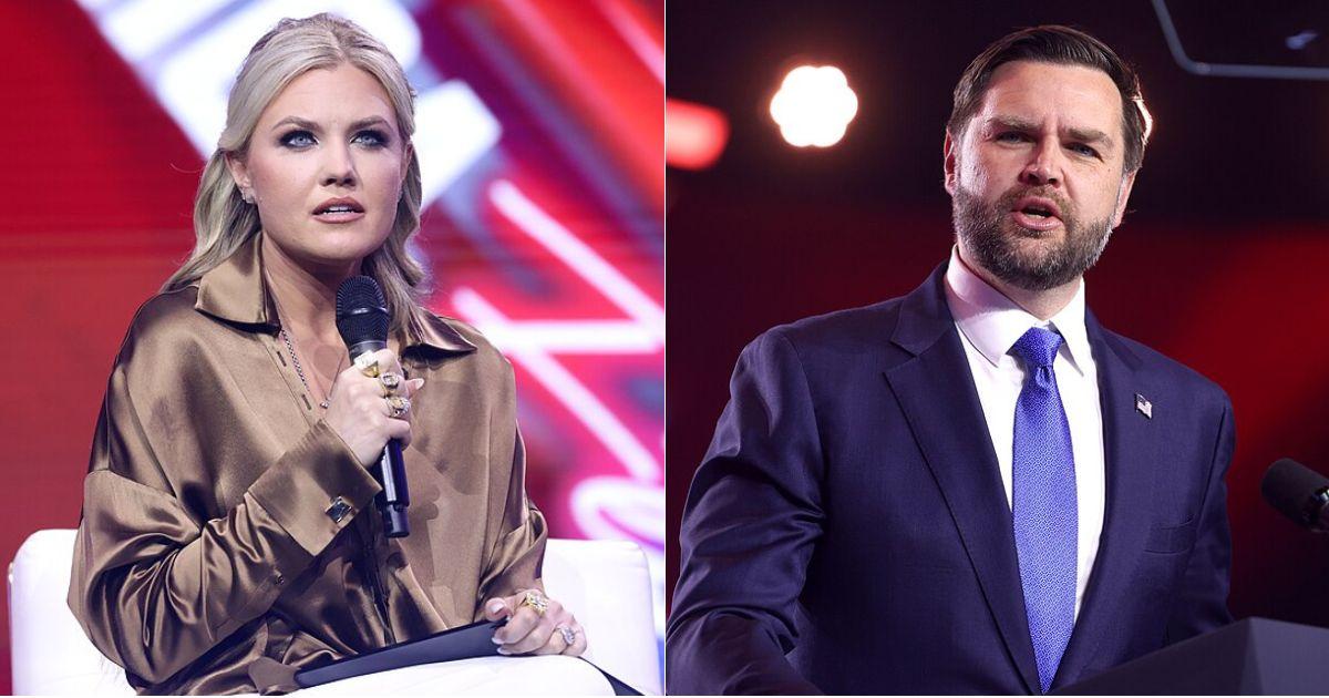 Erika Kirk; JD Vance