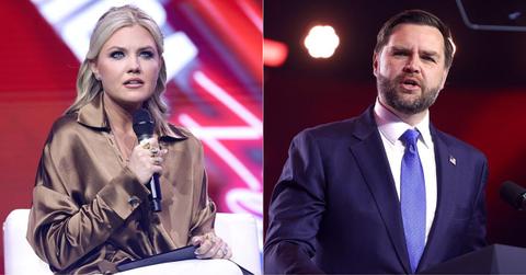 Erika Kirk; JD Vance