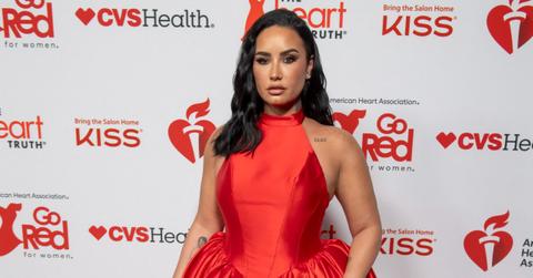 Photo of Demi Lovato.