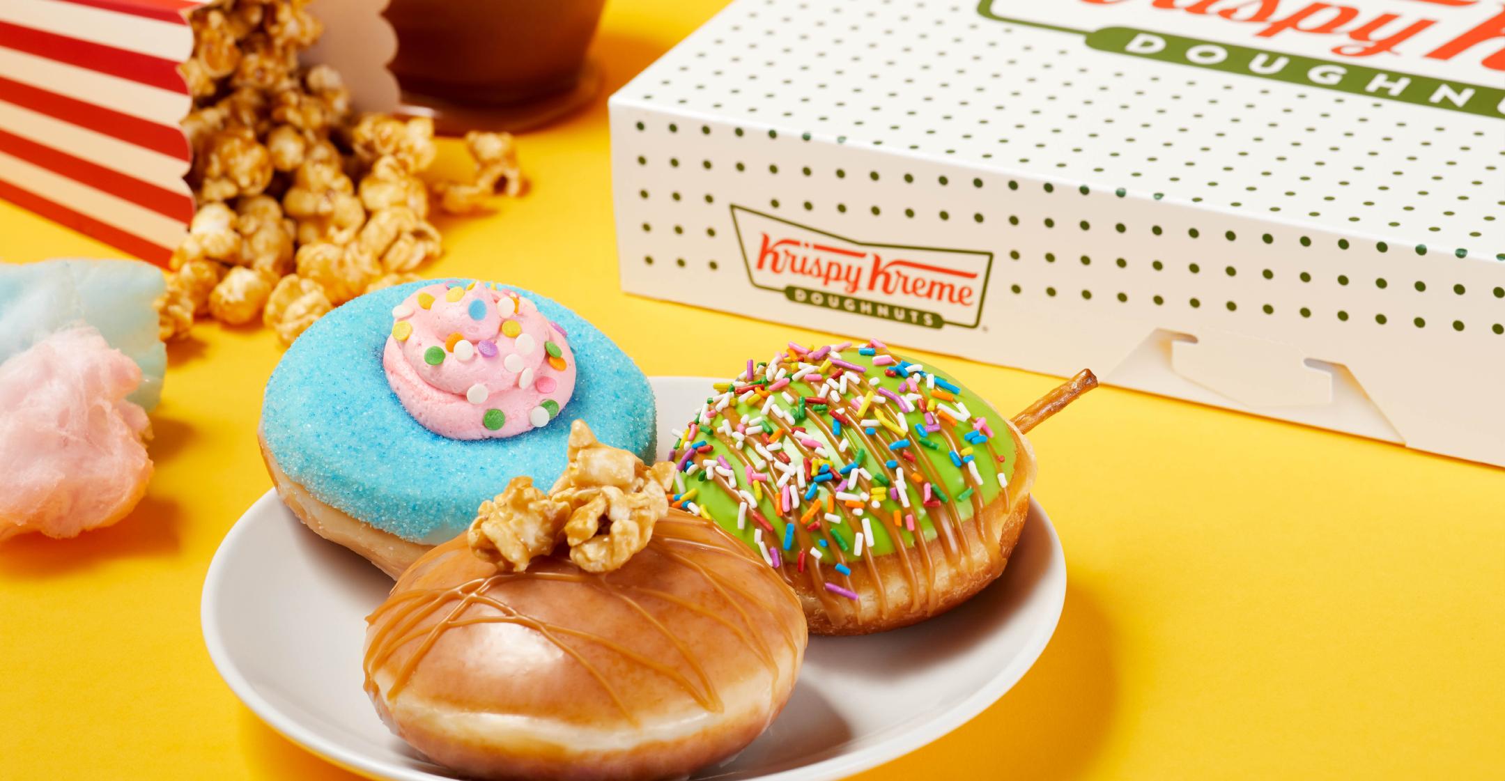 krispy kremes new carnival themed doughnuts