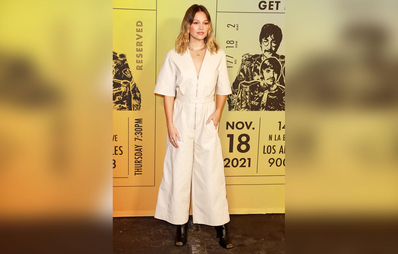 olivia holt the beatles get back collection launch