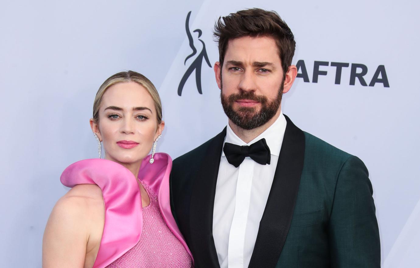 emily blunt jokes john krasinski fell in love after she made roast chicken dish get recipe