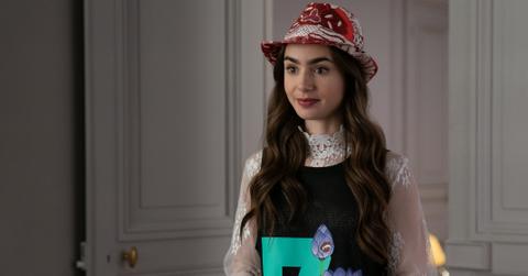 cast of emily in paris announce theyve officially started filming season