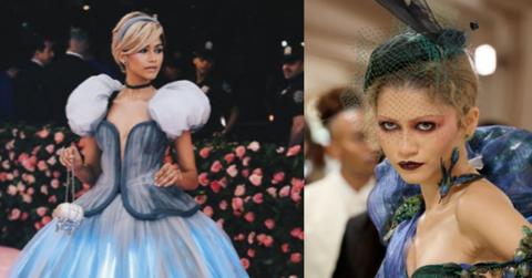 Zendaya's previous appearances at the MET Gala