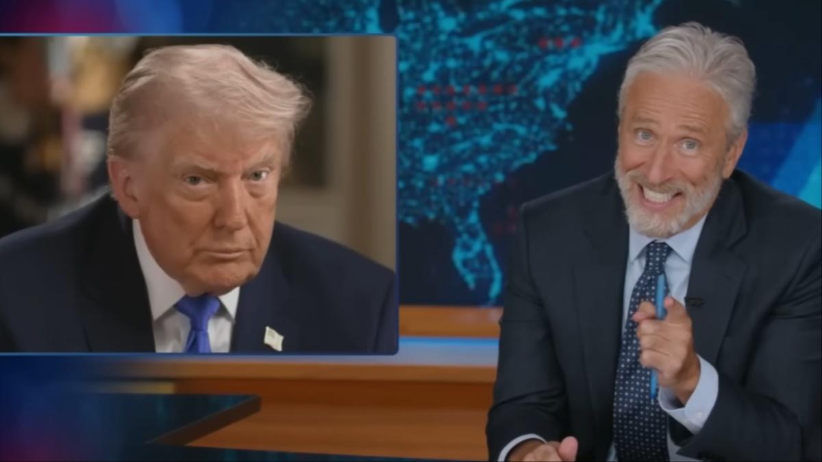 jon stewart roast trump over request for white house ballroom after shooting