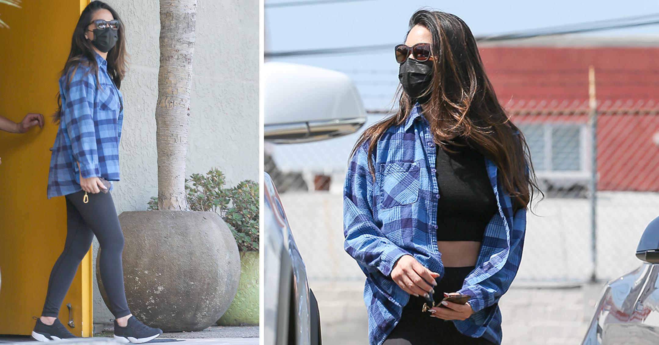 olivia munn out and about in la