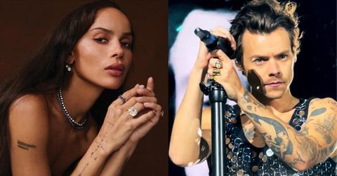 Zoë Kravitz; Harry Styles