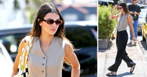 kendall jenner is seen in los angeles