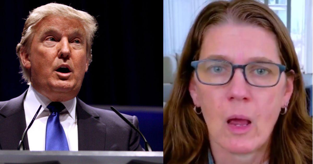 Donald Trump and Mary Trump