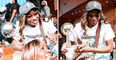 basketball star dana evans winning first wnba championship something dreamed about whole life mh