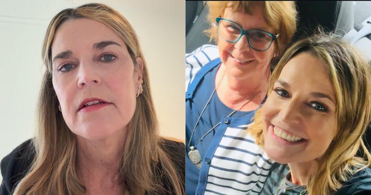 Savannah Guthrie with mother Nancy Guthrie