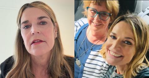 Savannah Guthrie with mother Nancy Guthrie