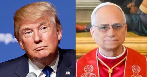Donald Trump and Pope Leo XIV