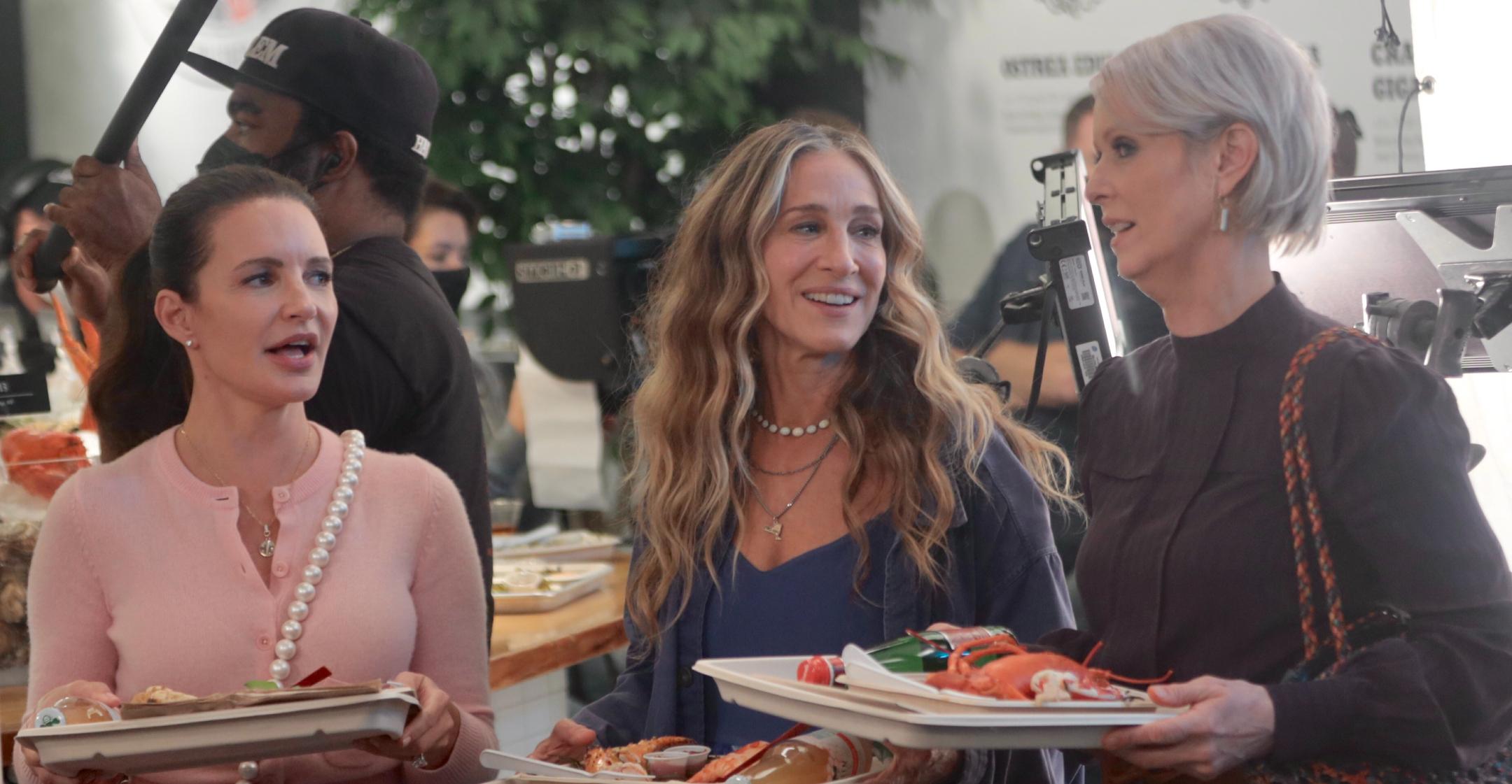 sarah jessica parker and just like that costars