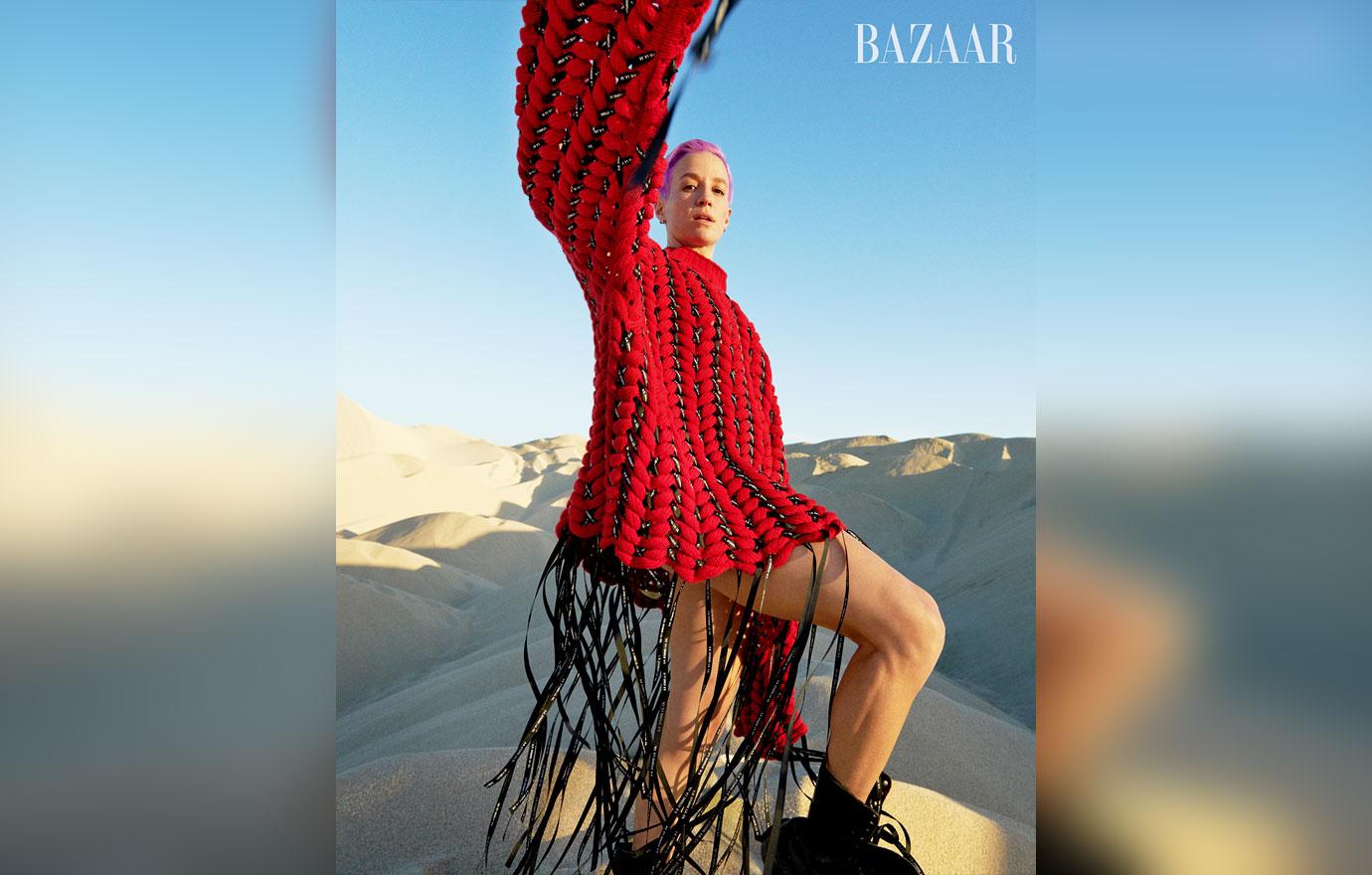 megan rapinoe covers harpers bazaar june july freedom issue mh