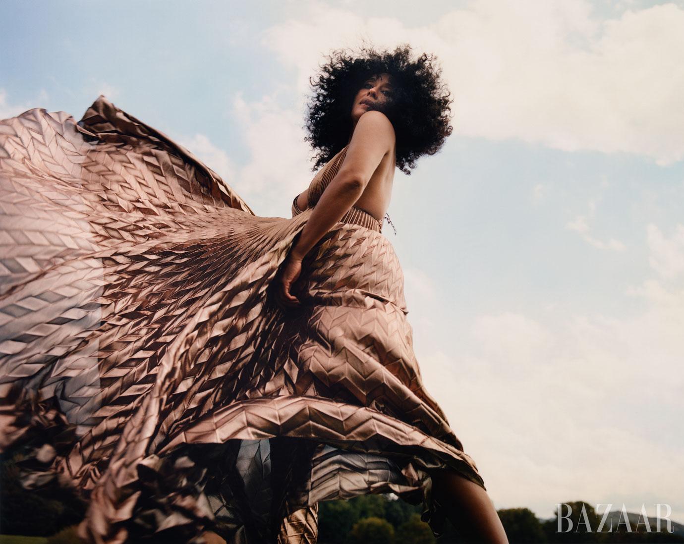 tracee ellis ross covers harpers bazaars november home issue