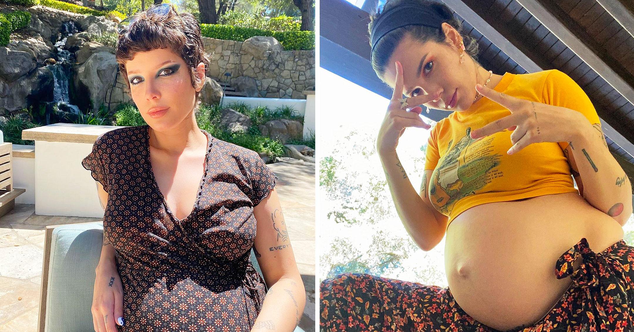 pregnant halsey felt like a failure stop taking prenatal vitamins mh