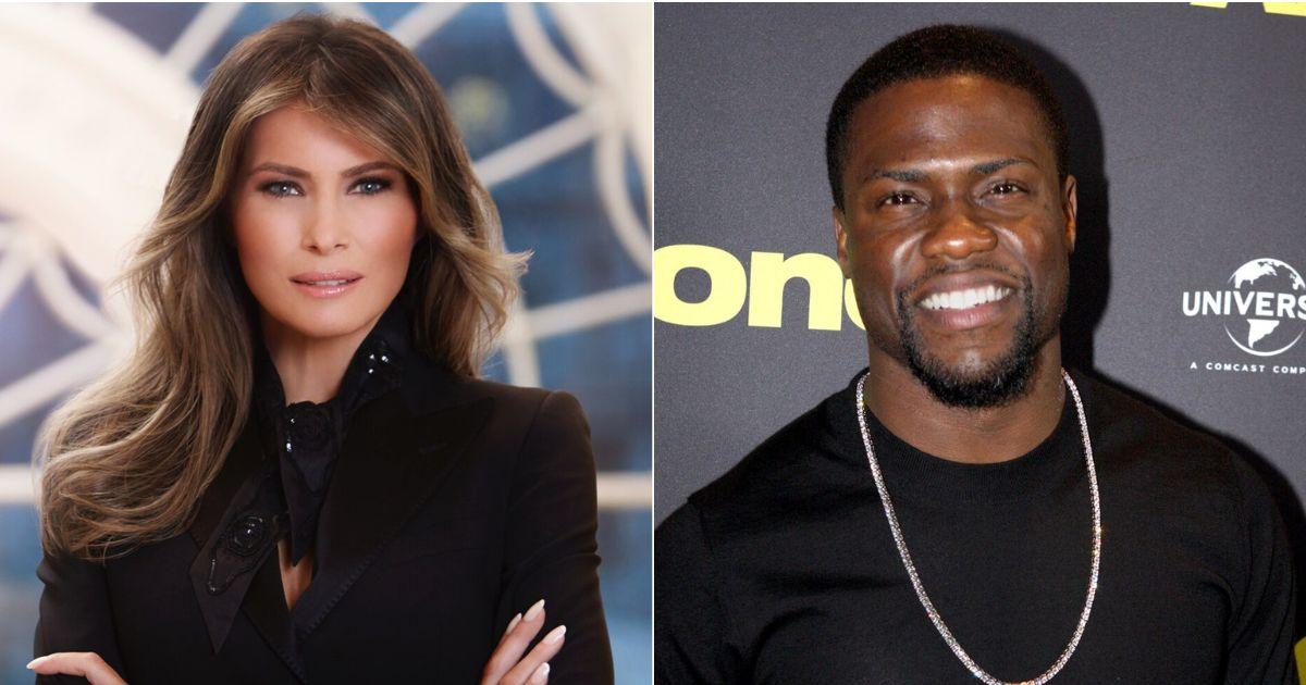 Melania Trump; Kevin Hart