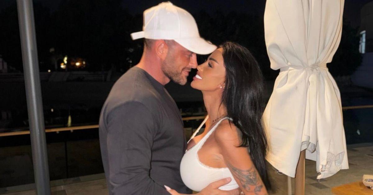Katie Price and Lee Andrews in an image