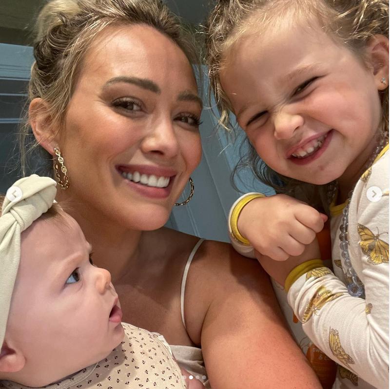 hilary duff mom guilt fourth child