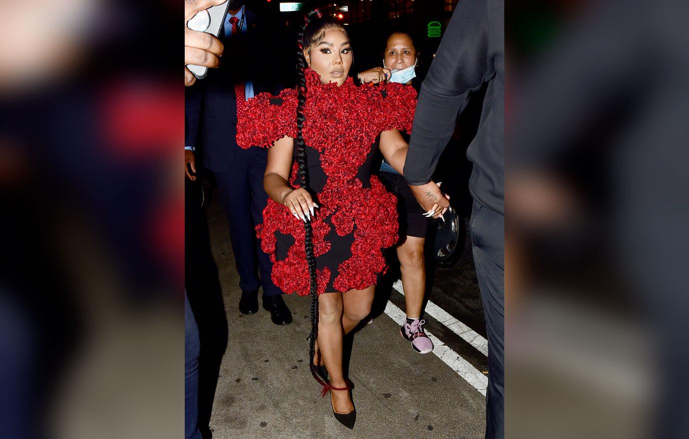 lil kim christian siriano fashion show