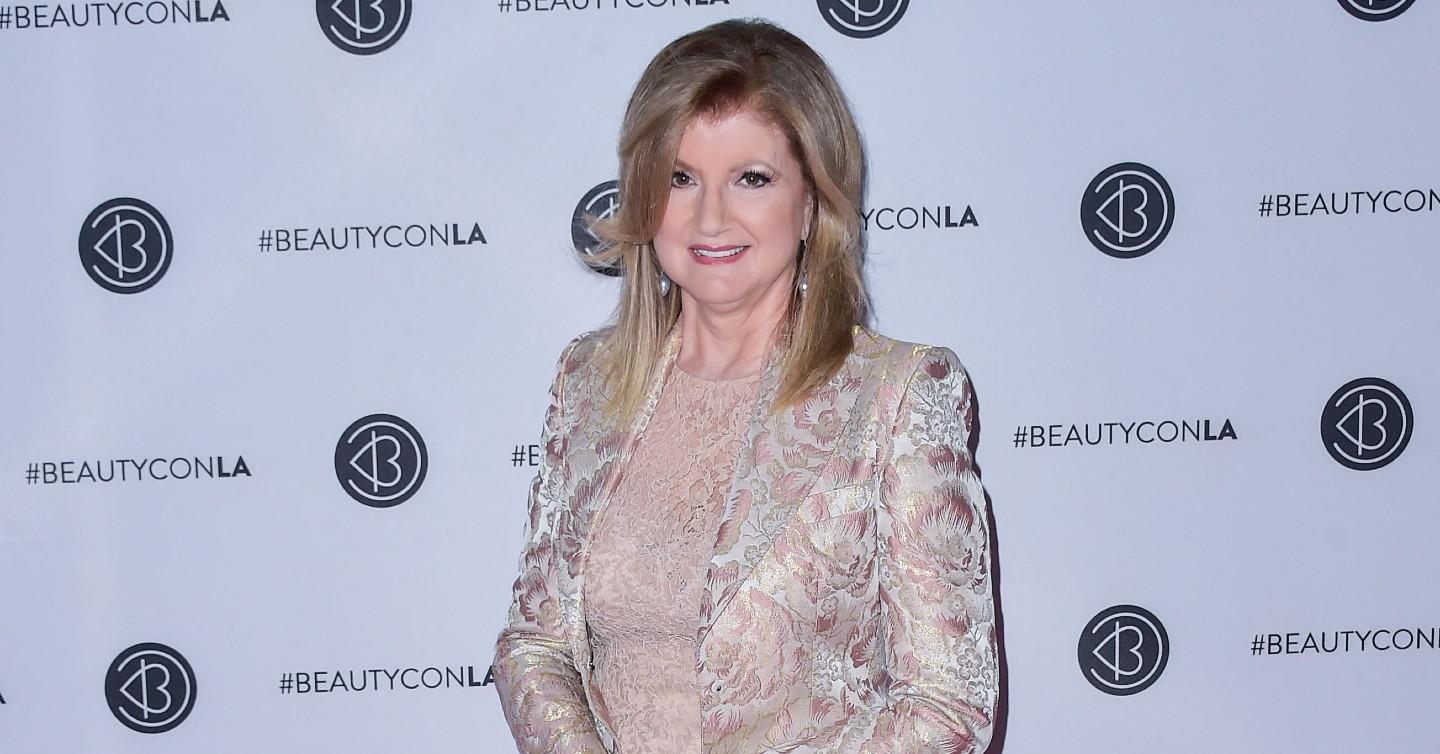 Photo of Arianna Huffington. 