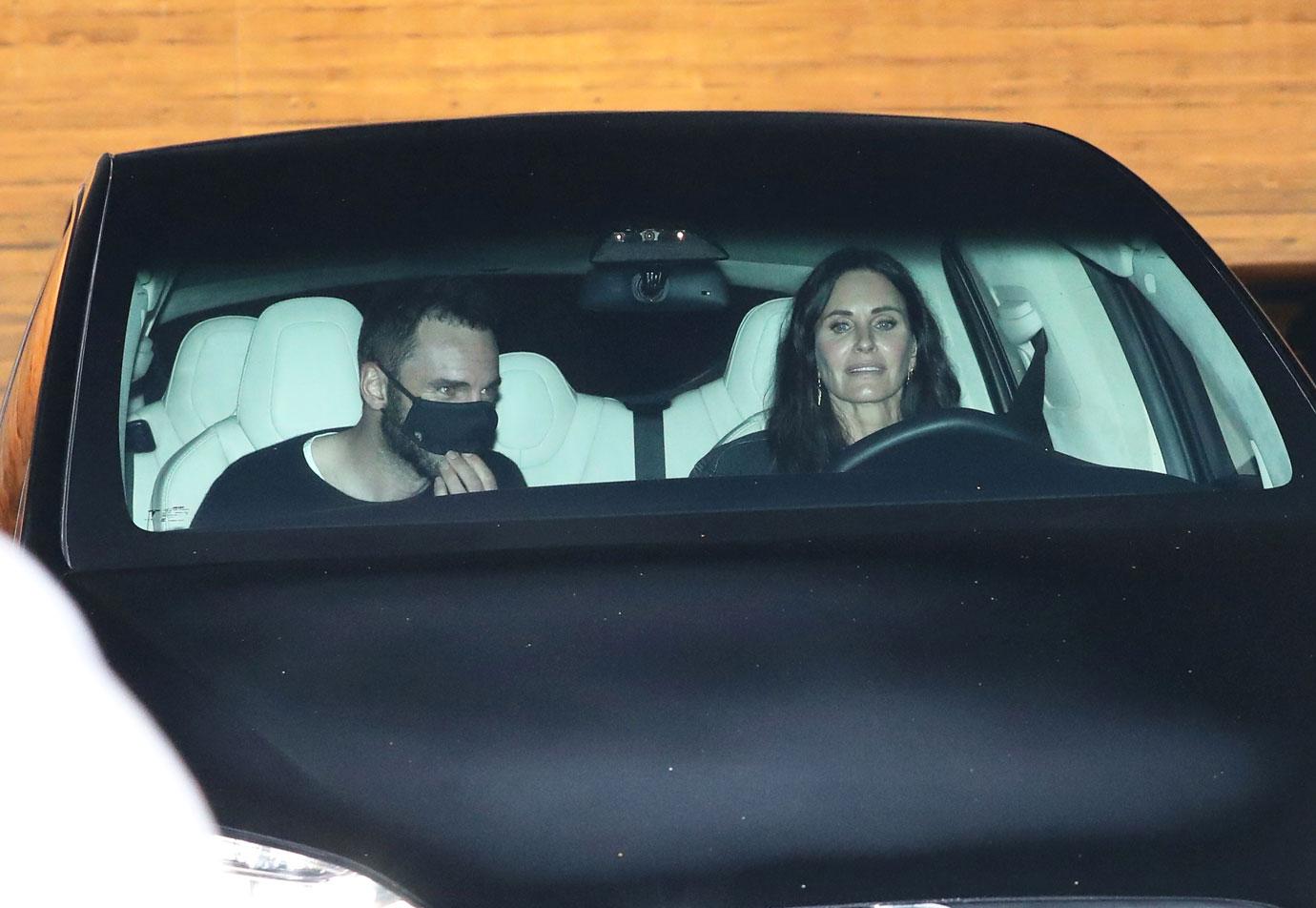 courteney cox and johnny mcdaid have a romantic dinner date at nobu malibu