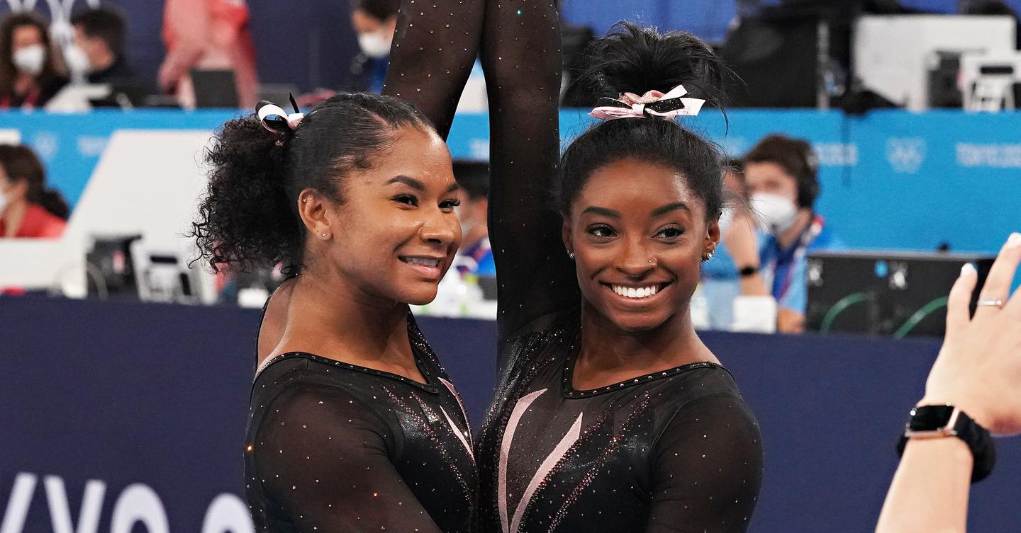 Simone Biles' Teammate Jordan Chiles Defends Gymnast Pulling Out Of ...