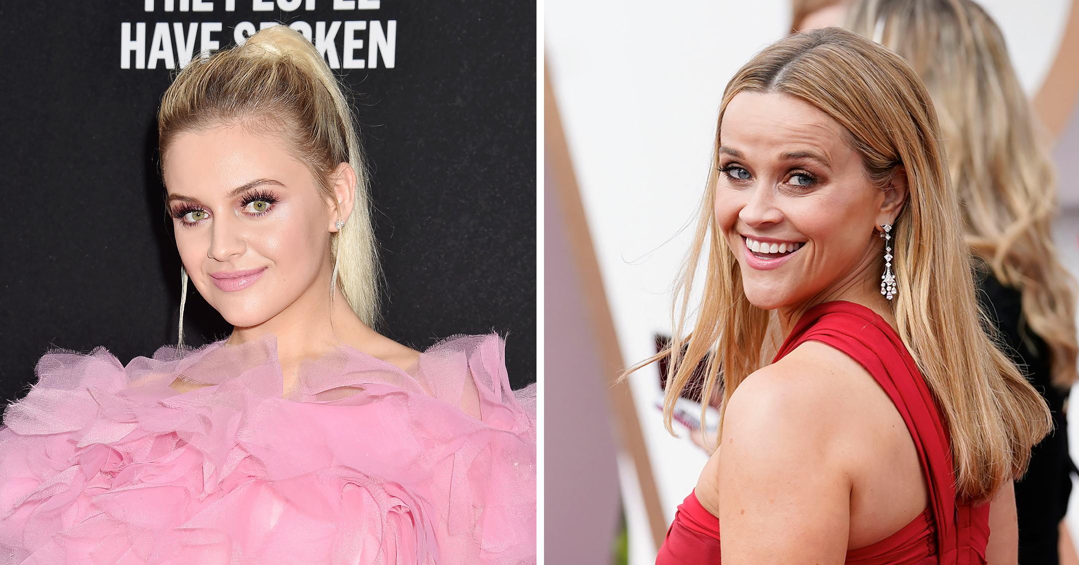 kelsea ballerini recreates legally blonde scene response from reese witherspoon mh