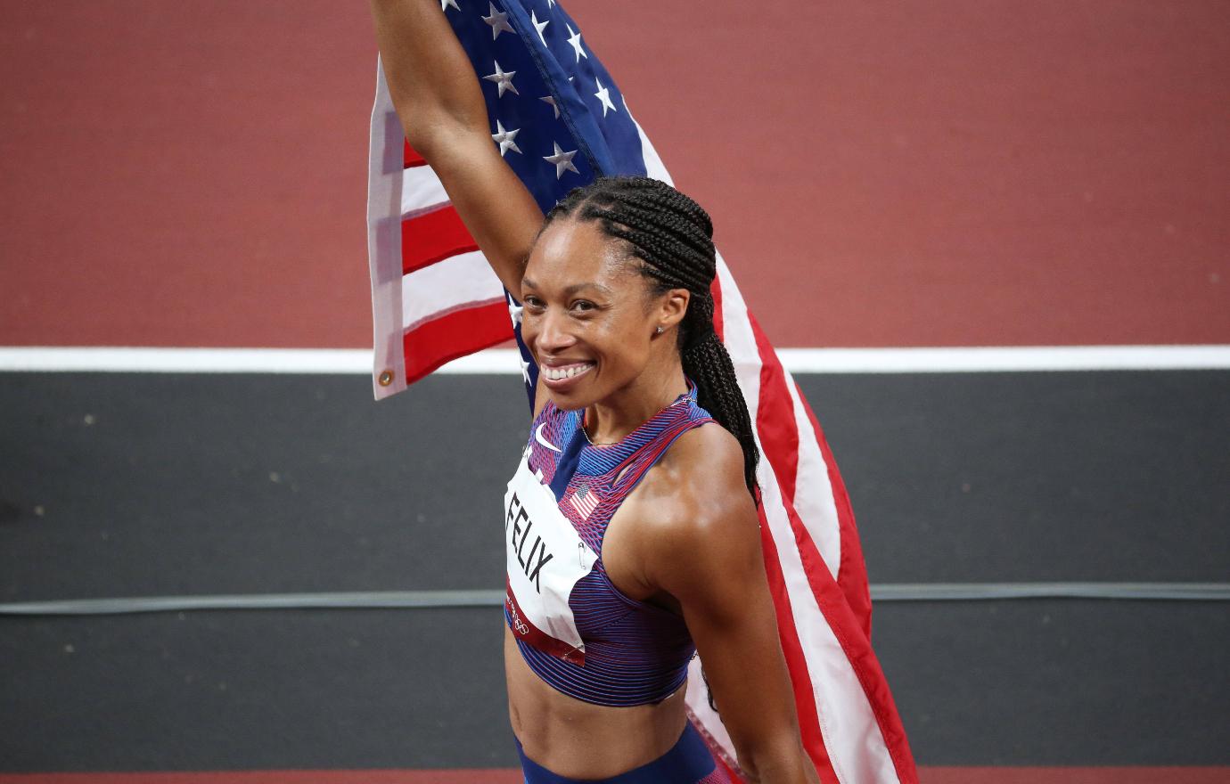 allyson felix retire empowering women