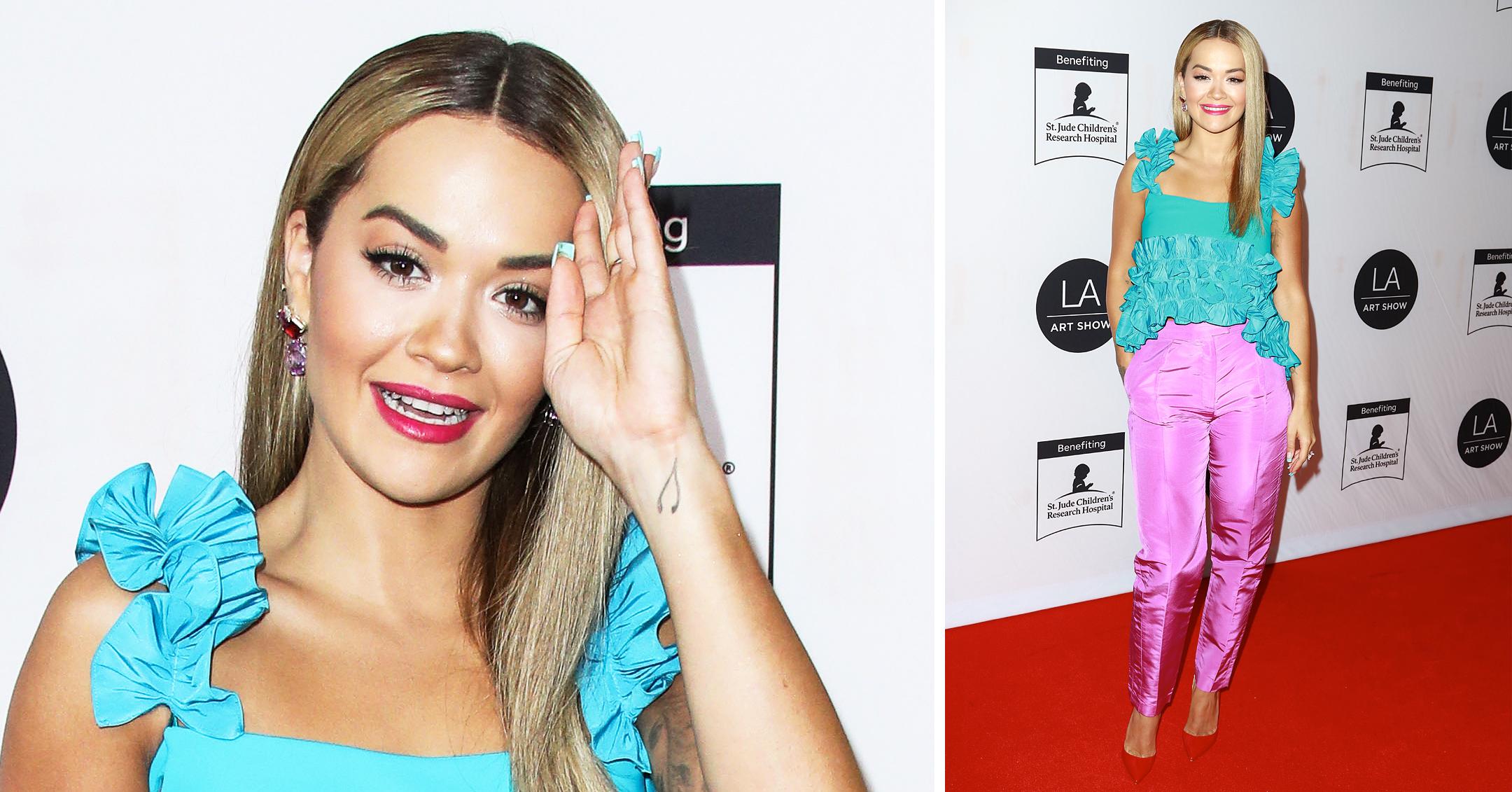 rita ora th annual los angeles art show