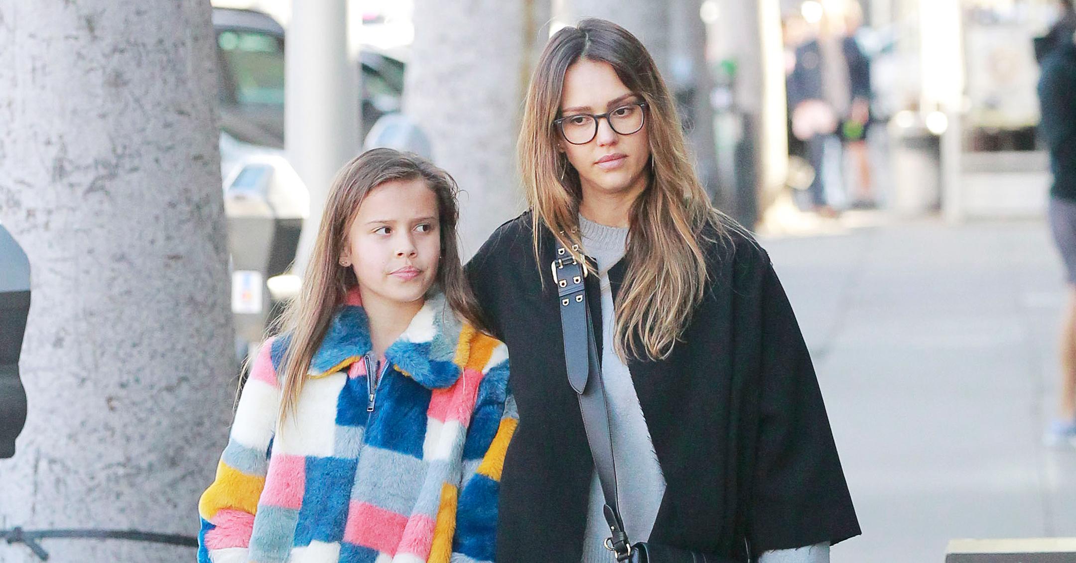 jessica alba  year old daughter attend therapy together never have breakdown in relationship