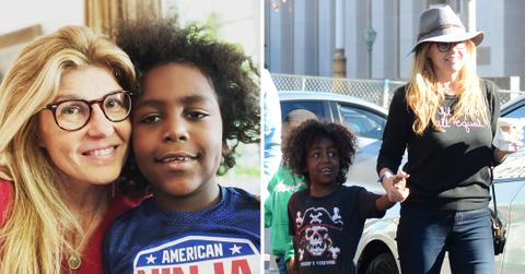 connie britton doing her best learn educate herself and her black son amid americas racial reckoning