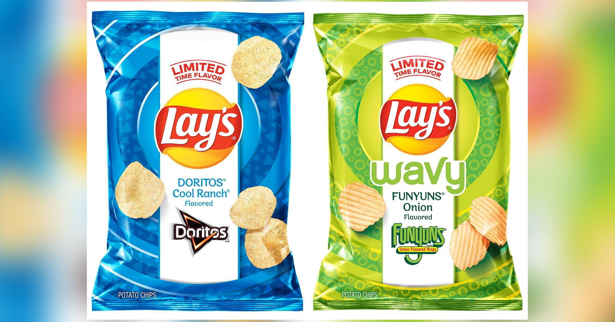 Lay's Unveils Potato Chips That Taste Like Cool Ranch Doritos Or Funyuns