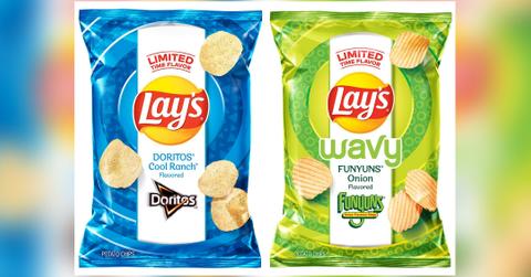 potato chips taste like cool ranch doritos funyuns lays new flavor swap collection