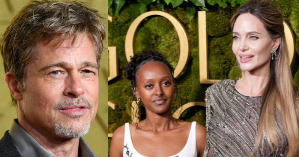 Brad Pitt; Angelina Jolie and Zahara