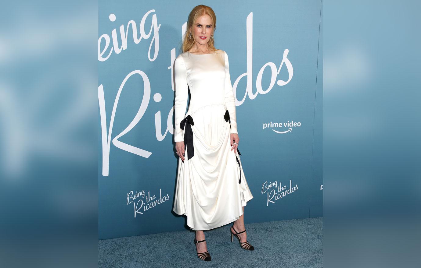 nicole kidman attend premiere of being the ricardos