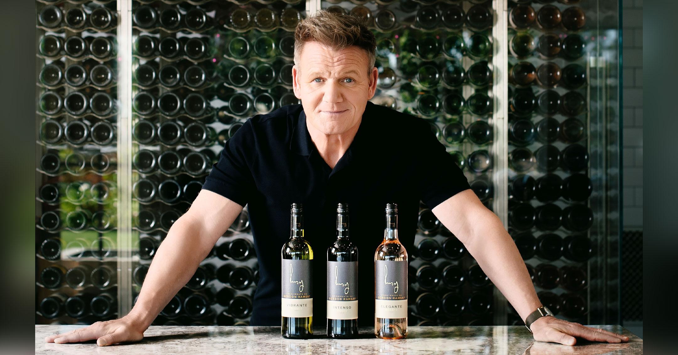 gordon ramsay unveils italian wine range mh