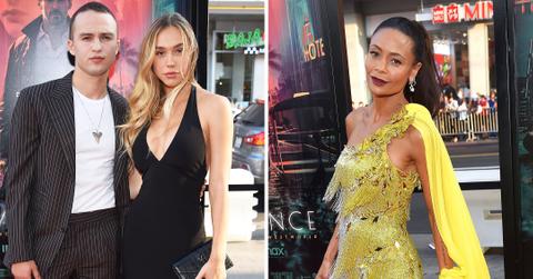 alexis ren thandie newton reminiscence premiere in los angeles