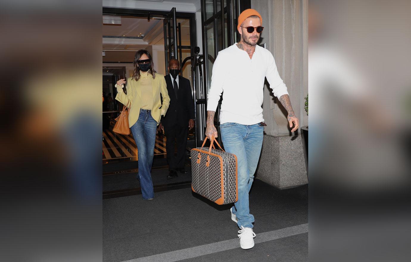 Victoria And David Beckham Wear Jeans In NYC: Photos