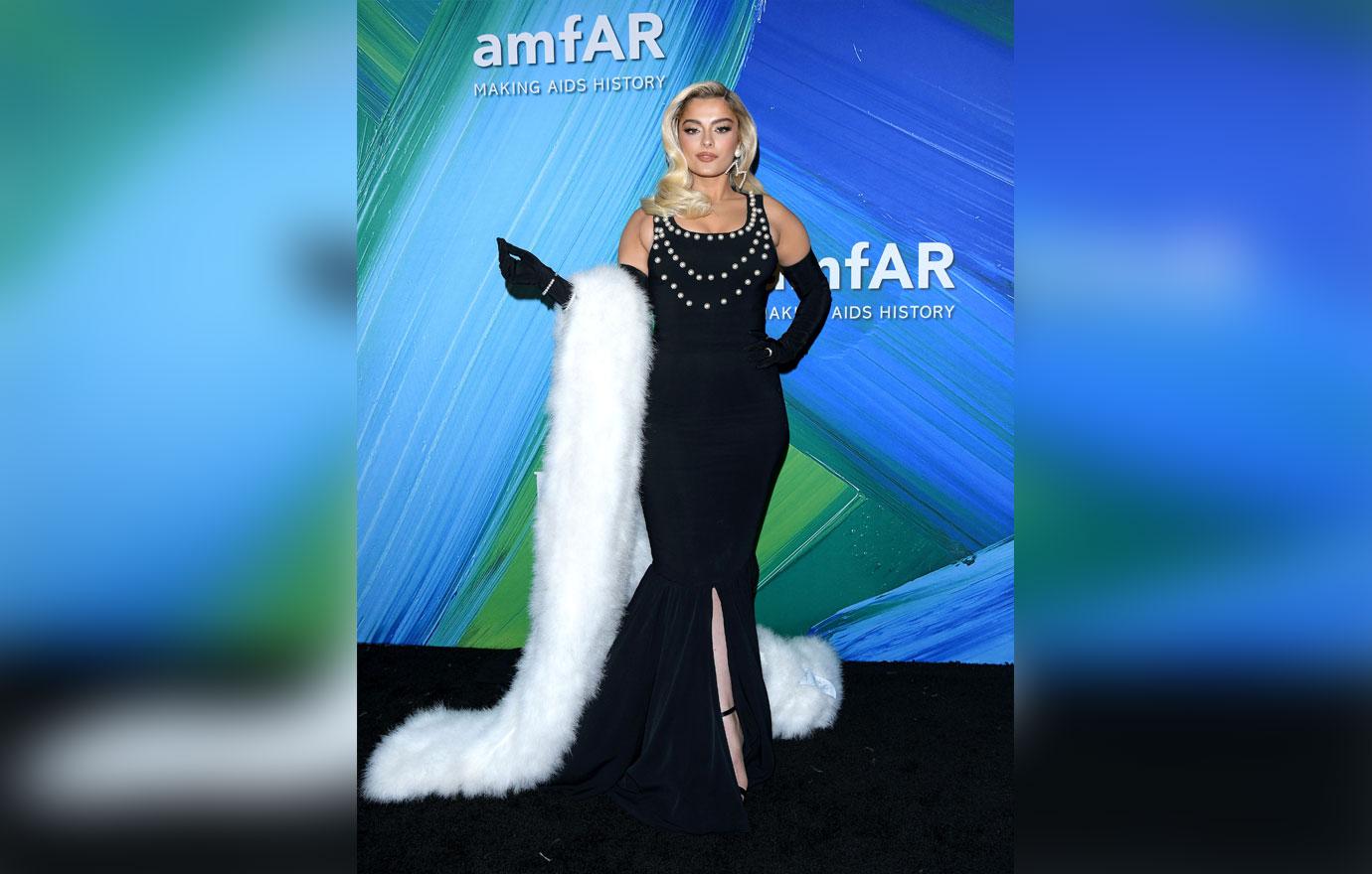 celebrities attend amfar gala