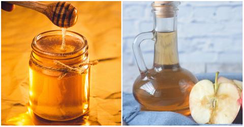 apple cider vinegar honey