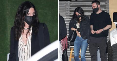 courteney cox and johnny mcdaid have a romantic dinner date at nobu malibu mh