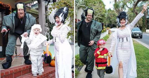 heidi montag spencer pratt gunner halloween costumes trick or treating mh