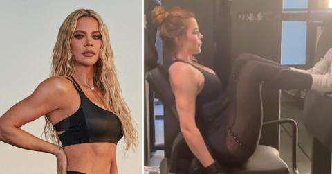 khloe kardashian hurt sidelined fitness routine months pp