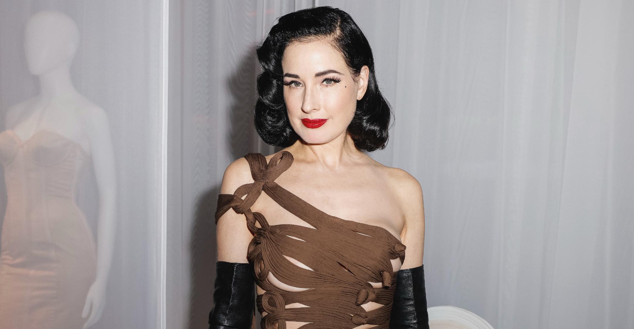 Dita Von Teese Isn't Retiring At 50, Feels 'Fitter Than Ever