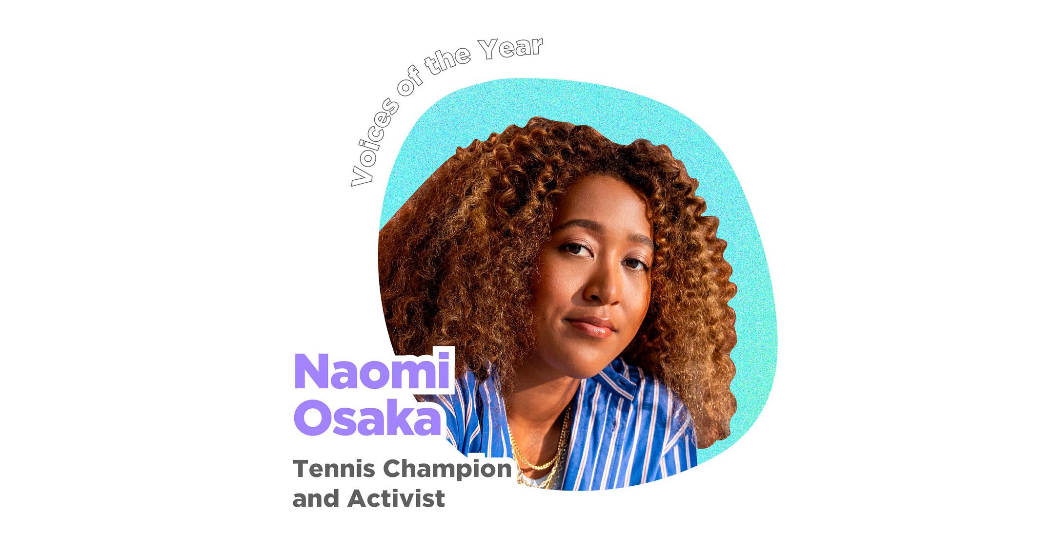 naomi osaka seventeens voices of the year