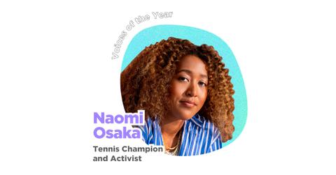 naomi osaka seventeens voices of the year