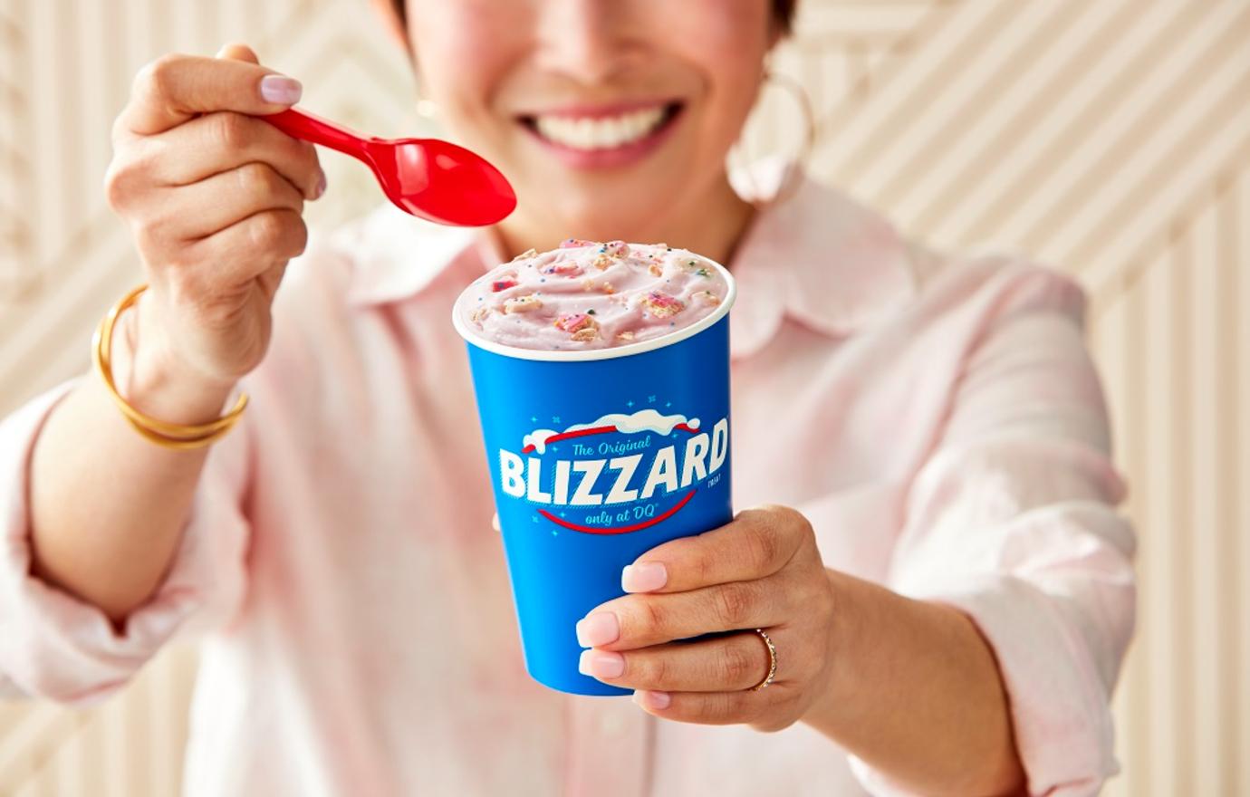 dairy queen giving  fans chance to win free blizzard treats all season