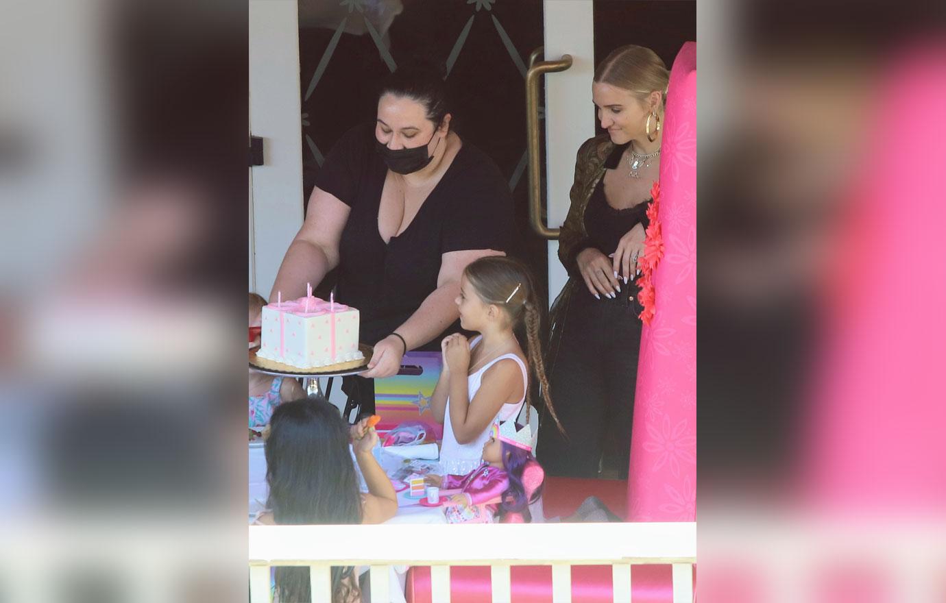 ashlee simpson and evan ross take daughter jagger out for birthday